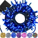 LEDイルミネーションライト 100球 10m 室内用 クリスマスツリー デコレーション AC電源対応 コンセント コントローラー付き 8モード ハロウィン パーティー バレンタインデー 新年 祝日 結