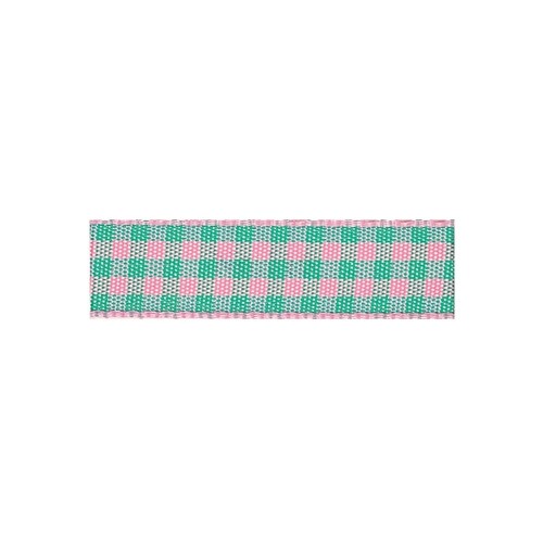 RibbonBon チェックタフタリボン #116 9mm幅 巻(30m) 5サイズ79色展開