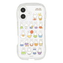 グルマンディーズ ミッフィー 70th iPhone16 対応 クリスタルクリアケース ミッフィー MF-558A