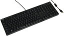バッファロー BUFFALO ハイクオリティモデル ディープストロークパンタグラフキー搭載 有線キーボード ブラック BSKBU515BK