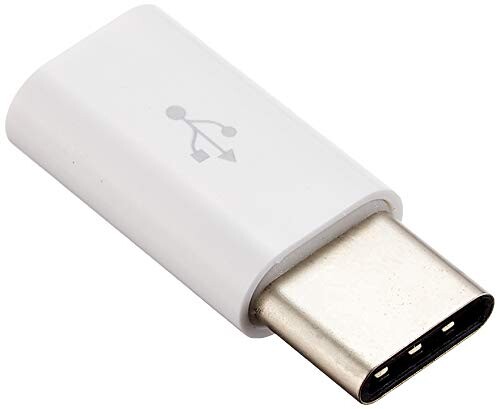 Willcom microUSB → Type-C 変換アダプタ USB2.0 充電・通信対応 ホワイト CM000C-01