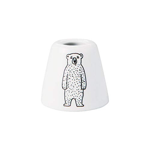 Rakuten - 素地のナカジマ(Sujinonakajima) 歯ブラシスタンド 歯ブラシホルダー 歯ブラシ立て 約5cm BEAR Brown Bear 日本製 20-458105