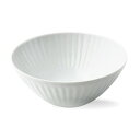 波佐見焼 花ふわり 中鉢 ボウル M ホワイト 白 約15cm 電子レンジ可 食洗器可 日本製 10141