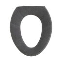 オカ(OKA) 乾度良好Dナチュレ トイレ便座カバー O型専用 ダークグレー (かんどりょうこう 洗える トイレ ニット カバー O 円形)