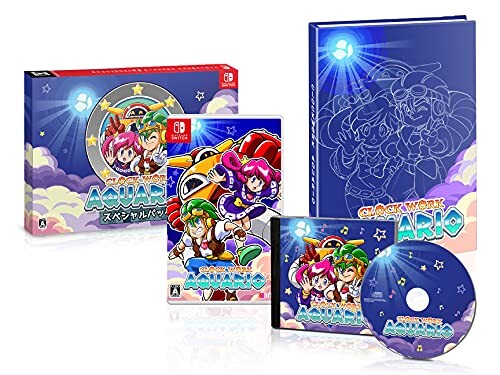 時計じかけのアクワリオ スペシャルパック本 & サウンドトラック & 外箱 - Switch 時計じかけのアクワリオ スペシャルパック本 & サウンドトラック & 外箱 - Switch