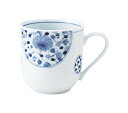 大東亜窯業 花伊万里 UKマグ(11.5×8.5×8.5cm 325cc) 軽量食器 HNIUKM