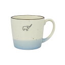 井澤コーポレーション a cup of happiness. 掛け分け マグ ゾウ LBL サイズ:約W8.8 H7.9 114885