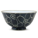 シートゥーシー ジャパン(Ctoc Japan) 飯碗 黒 Φ12x6.2cm 茶碗 飯碗 波佐見焼 粉引黒巻桜 793427