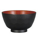 宮本産業 汁椀 オレンジ 420ml 汁椀 クリーンコート加工 ハツリ亀甲