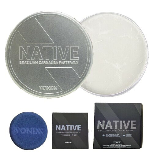 NATIVE ネイティブ カルナバ ペーストワックス VONIXX NATIVE BRAZILIAN CARNAUBA PASTE WAX ボニックス カルナバワックス 100ml