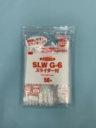 生産日本社 チャック付ポリエチレン袋 ユニパック スライダー付タイプ チャック下140×袋巾200×厚み0.06mm 1000枚入 SLW G-6 サイズ : チャック下140×袋巾200×厚み0.06mm・重量 : 5.5g/枚 素材 : ポリエチレン 仕様 : スライダー付タイプ ケース入数 : 1000枚 (1袋 : 50枚) 原産国 : 日本 チャック付ポリエチレン袋の「スライダー付タイプ」です。 お子様からお年寄りまで、スライダーを摘まみ、スライドするだけで開け閉めができます。 内容物の出し入れがしやすい間口が広い横長タイプです。 書類等だけでなく、コスメセットやトラベルグッズ、冷蔵 ■冷凍食品まで幅広い用途に利用できて、多彩な用途に対応しております。 取扱い上の注意 突起のあるものを入れると、材質上破れることがありますのでご注意ください。 電子レンジ ■オーブンには、ご使用できません。 可燃物ですので、火のそばに置かないでください。 内容品については使用不適格な物があります。販売店又はメーカーに相談のうえご購入ください。 密封した後、上から押さえつけたり、重いものをのせたりしないでください。袋が開いたり、破れたりすることがあります。 製品にポリエチレンを加工する際に生じるニオイが残っている場合があります。 乳幼児の手の届かないところに保管してください。 本製品をガスコンロやオーブントースター機能付きレンジ、オーブントースターなど熱源のそばに置かないでください。高温になると袋が溶けることがあります。 液体を入れて持ち運ばないでください。 密閉するものではございません。 商品コード20082075418商品名生産日本社 チャック付ポリエチレン袋 ユニパック スライダー付タイプ チャック下140&times;袋巾200&times;厚み0.06mm 1000枚入 SLW G-6型番SLW G-6※他モールでも併売しているため、タイミングによって在庫切れの可能性がございます。その際は、別途ご連絡させていただきます。※他モールでも併売しているため、タイミングによって在庫切れの可能性がございます。その際は、別途ご連絡させていただきます。
