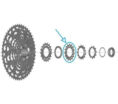 シマノ(SHIMANO) CS-LG700-11 スプロケット 15TギアY0RF9803T 11速用 15T単体 リンクグライド設計 高耐久スチール スムーズ変速 シマノCS-LG700-11用の交換用15Tギアです。高耐久なスチール素材を使用し、長期間の使用でも歯形の変形が少ないのが特徴です。中速域での巡航に欠かせないギアであり、このパーツをリフレッシュすることで、変速レバーを操作した際の「もたつき」が解消されます。プロショップでの整備や個人でのメンテナンスに最適な純正スペアです。 商品コード20082195418商品名シマノ(SHIMANO) CS-LG700-11 スプロケット 15TギアY0RF9803T型番Y0RF9803Tサイズ15Tカラーシルバー※他モールでも併売しているため、タイミングによって在庫切れの可能性がございます。その際は、別途ご連絡させていただきます。※他モールでも併売しているため、タイミングによって在庫切れの可能性がございます。その際は、別途ご連絡させていただきます。