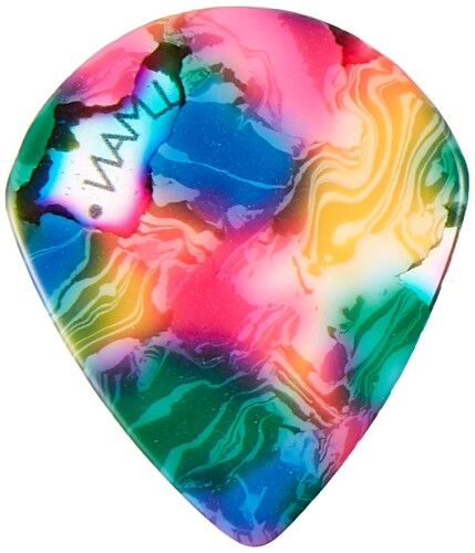 Grover Allman Vintage Celluloid, Rainbow, Jazz, 1.35mm 10枚