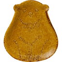 みのる陶器(Minorutouki) 美濃焼 METSA(メッツァ) クマ 115プレートブラウンマスタード