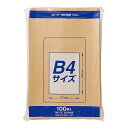 マルアイ 封筒 B4 角形1号 角1 茶封筒 クラフト封筒 100枚 PK-Z118