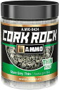アモ テラフォームコルクロック ストーングレー (細) ホビー用素材 AMO-8424