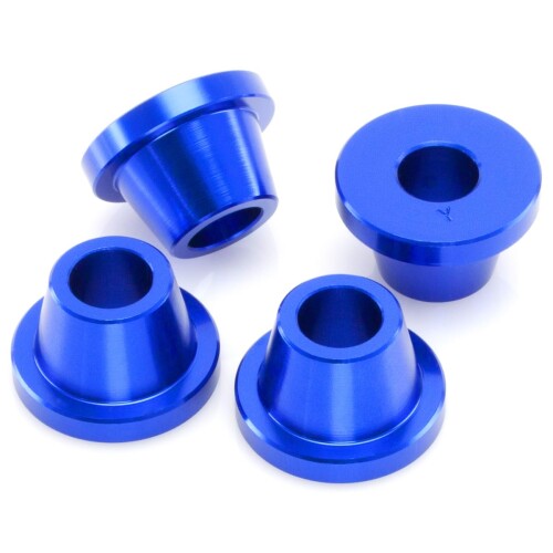 ジータレーシング(ZETA RACING) YZ250F,YZ450F,YZ250FX YZ450FX,WR250F,WR450F ラバーキラー ブルー 4個入 F4603 ラバーマウント方式トップクランプのラバーを、高剛性アルミパーツに変更することで転倒時のハンドルバークランプの「ねじれ」を防ぐ。 ねじれ修正の煩わしさから解放され、すぐに復帰できる。レースユーザーにも有効。 ハンドルバークランプの取付部分の高剛性化につながり、ハンドリングがよりダイレクトになる。 4個1セット。(1台分) ジータレーシング(ZETA RACING)ブランドは、株式会社ダートフリークが企画、設計をしているジャパンプランニング製品です。 適合車両 ?YAMAHA YZ250F '14〜27, YZ450F '14〜27, WR250F '15〜26, YZ250FX '15〜27, WR450F '16〜26, YZ450FX '16〜26 商品コード20076442142商品名ジータレーシング(ZETA RACING) YZ250F,YZ450F,YZ250FX YZ450FX,WR250F,WR450F ラバーキラー ブルー 4個入 F4603型番UDF370341カラーブルー※他モールでも併売しているため、タイミングによって在庫切れの可能性がございます。その際は、別途ご連絡させていただきます。※他モールでも併売しているため、タイミングによって在庫切れの可能性がございます。その際は、別途ご連絡させていただきます。