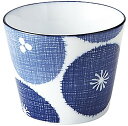 光洋陶器 古青藍 蕎麦猪口 藍花 51284195
