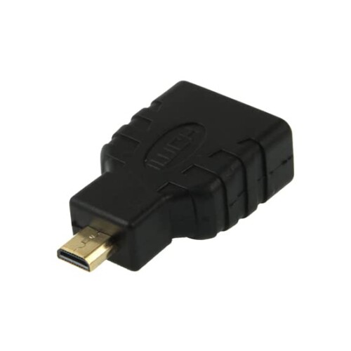 オーバルマルチメディア HDMI変換コネクタ HDMIメスからmicroHDMIオス変換コネクタ 10個