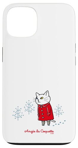 アンジー・ラ・コケット／麗しのアンジー 赤いコート スマホケース iPhone 13 用