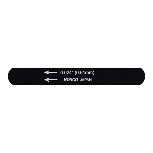 HOSCO Luthiers Tools ブラックナットファイル(L=95mm) ブラックオキサイド処理 単...