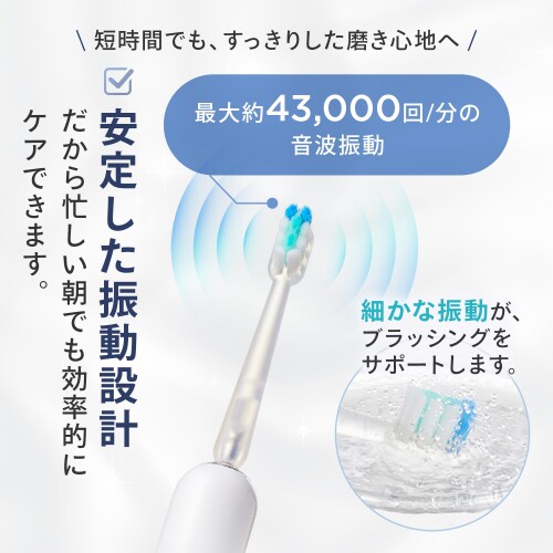充電式電動歯ブラシ ROAMAN H10-L Pro ローマン 電動歯ブラシ マグネット充電 IPX7...