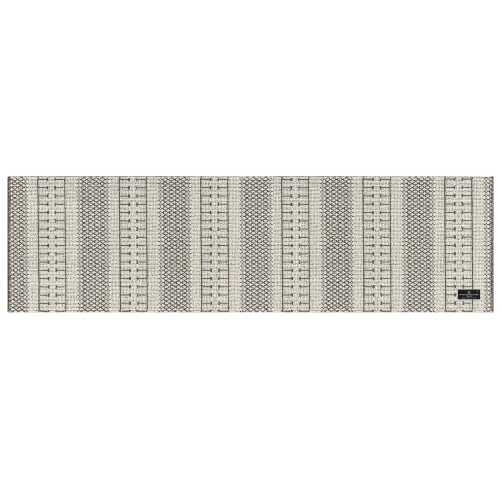 センコー(Senko) TETOUAN キッチンマット インテリアマット 約50× 180cm ベージュ ギリシャ製 薄手 床暖房 洗える 61363