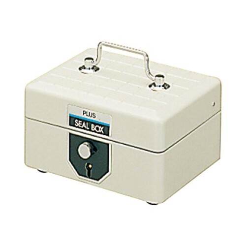Seal Cases - PLUS 37164）スチール印箱 SB−005 小 エルグレー 37164