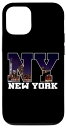 iPhone 12/12 Pro NY - New York Pride ビンテージ I love New York スマホケース