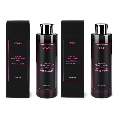 D.A.D プレミアム セラミック トップコート フィルイン ホワイトムスク 300ml (2本...