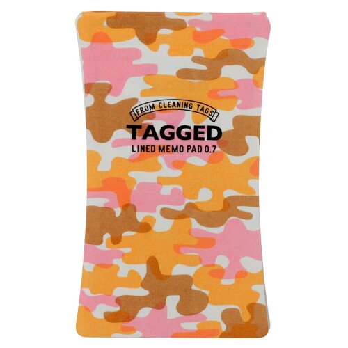 TAGGED(タグド) TAGGED MEMO PAD (L) 迷彩03 メモ帳 ノートパッド 付箋 伝言メモ 一筆箋 事務用品 文房具 ステーショナリー 書き置き 走り書き 手帳用 連絡メモ デスク用品 筆記用紙 仕事用 学校