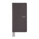 ほぼ日手帳 2025 weeks ファインクラシック/スチールグレー 4月始まり 週間手帳 週間レフト スリム縦長