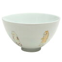 24to3 西富陶磁器 有田焼 飯碗 お茶碗 ご飯茶碗 12cm たち猫 赤 日本製 477314