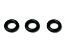 エマーソン(Emerson) フロアジャッキ補修パーツ エマーソンジャッキの油圧ピストン専用のOリング 3枚入り 内径6.5x太さ2.65mm 合成ゴム 油圧ピストン部からのオイル漏れの補修・修理 油を完