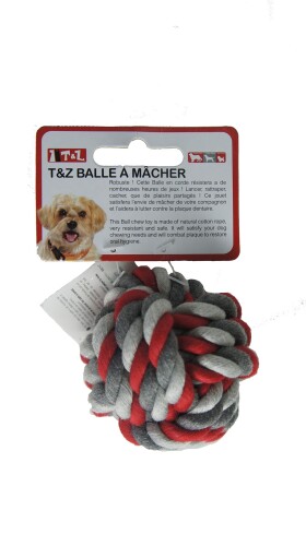 T&Z TopZoo ロープボール Small 犬用おもちゃ