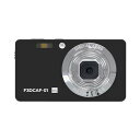 コンパクトデジタルカメラ WEBカメラ 800万画素 軽量 93g 8倍デジタルズーム 顔検出/スマイルキャッチ機能 4K動画撮影可能 セルフタイマー 手振れ補...