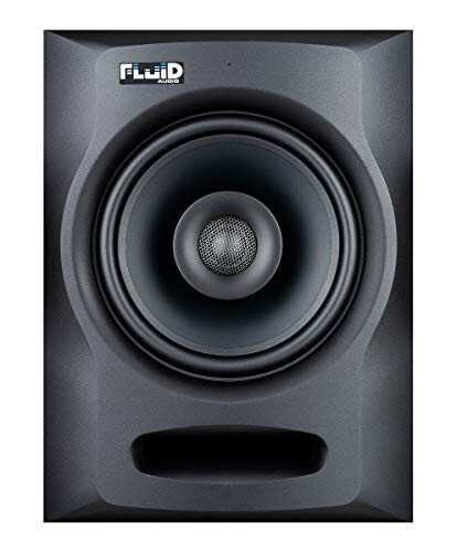 Fluid Audio FX80 8インチ 同軸型 スタジオモニター モニタースピーカー （単品） XLR TRS バランス接続 110W出力 ブラック
