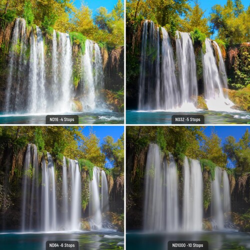 NEEWER 77mm NDレンズフィルターセット ND16/ND32/ND64/ND1000 レンズクリーニング...
