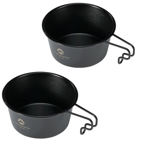 キャンピングムーン(CAMPING MOON) キャンプ用 コップ ステンレス シェラカップ 黒 深型 黒シェラ 360ml 2点セット BKS-360-2P サイズ:約[ファイ]170×122×62(高さ)mm 重量:約130g/点 満水容量:約450ml (Scale/目盛360ml) 素材:18 "8ステンレス セット内容:シェラカップ深型 × 2点 商品コード20080911468商品名キャンピングムーン(CAMPING MOON) キャンプ用 コップ ステンレス シェラカップ 黒 深型 黒シェラ 360ml 2点セット BKS-360-2P型番BKS-360-2Pサイズ2点カラーブラック※他モールでも併売しているため、タイミングによって在庫切れの可能性がございます。その際は、別途ご連絡させていただきます。※他モールでも併売しているため、タイミングによって在庫切れの可能性がございます。その際は、別途ご連絡させていただきます。