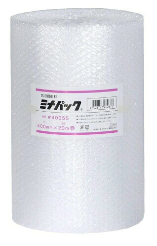 酒井化学工業 日本製 #400SS 400mm×20m 緩衝材 ロール ミナパック 紙管なし ポリエチレン製 エアキャップ 原産国:日本 サイズ:巾400mm×全長20m 個包装:製品はフィルムで包装されており衛生的にご使用頂けます コアレス:芯に使用される紙管をなくしました 透明度の高いしっかりとした緩衝材 サイズ:巾 400mm × 長さ 20m 商品コード20082293471商品名酒井化学工業 日本製 #400SS 400mm&times;20m 緩衝材 ロール ミナパック 紙管なし ポリエチレン製 エアキャップ型番400ssn-333サイズ(新)400mm&times;20mカラー透明※他モールでも併売しているため、タイミングによって在庫切れの可能性がございます。その際は、別途ご連絡させていただきます。※他モールでも併売しているため、タイミングによって在庫切れの可能性がございます。その際は、別途ご連絡させていただきます。