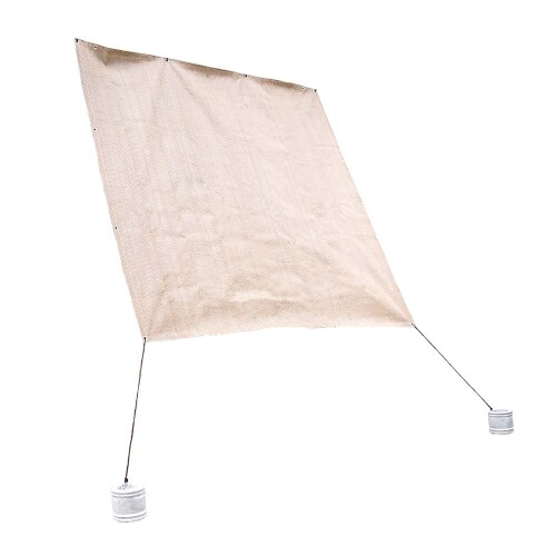 コーナン オリジナル LIFELEX 雨よけオーニング モカ 約200×200cm