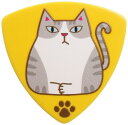 Daiking猫柄ピックサバシロ0.75mmセルロース製10枚セット日本製