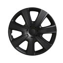 GET-PRO ホイールカバー 15インチ 1台分4枚セット (ブラック&カーボン 汎用品 ホイールキャップ L085BPM15-001