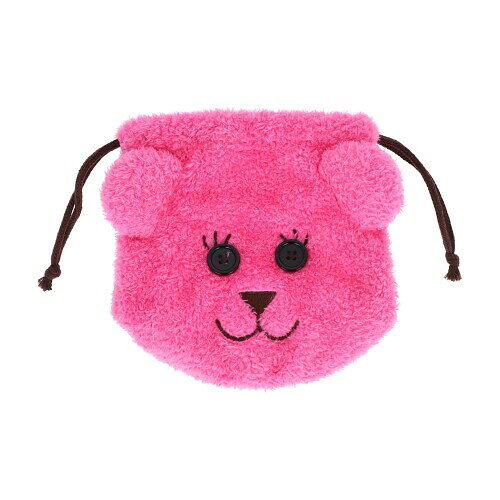 (SUN-STAR) サンスター文具 Stationery PostPet グッズ 巾着 ぬいぐるみ モモ S2336855