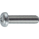 TRUSCO(トラスコ) ナベ頭小ネジ ステンレス 全ネジ M3×40 55本入 B05-0340 × 10PK