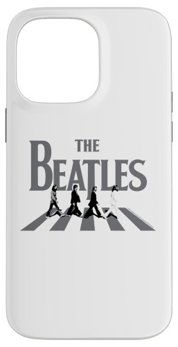The Beatles - Abbey Road グレースケールアルバムカバー スマホケース iPhone 14 Pro Max 用