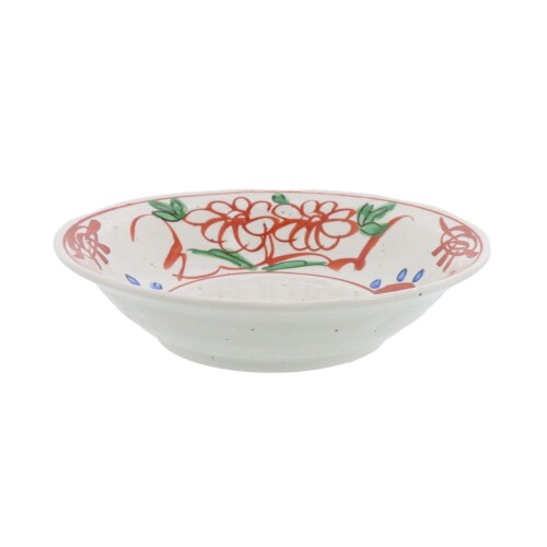 EAST table(イーストテーブル)深皿 粉引 手描き赤絵 21.5cm 和食器 16-021 日本製 レンジ対応 mannishboy-24322946 マニッシュボーイ パッケージ画像