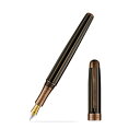 ラバン 万年筆 細字 F LABANアンティークII ブラック ローズゴールド PF-9191-11ATPG
