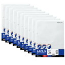 コクヨ ファイル CD DVD ポケット 6枚収容 2穴 A4 レフィル 10個セット EDB-A275X10