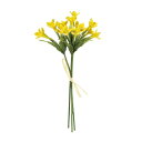 東京堂(Tokyodo) 造花 サリューブバリアブーケ #004イエロー 花径1.5×L20cm 1束 (3本) FM007208-004